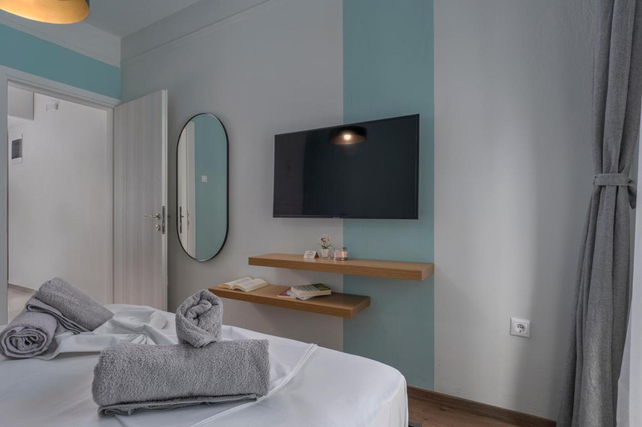 Estia Thessaloniki Apartment, Cozy, Spacious, Sunny, 2 Rooms-5 Beds Exterior photo