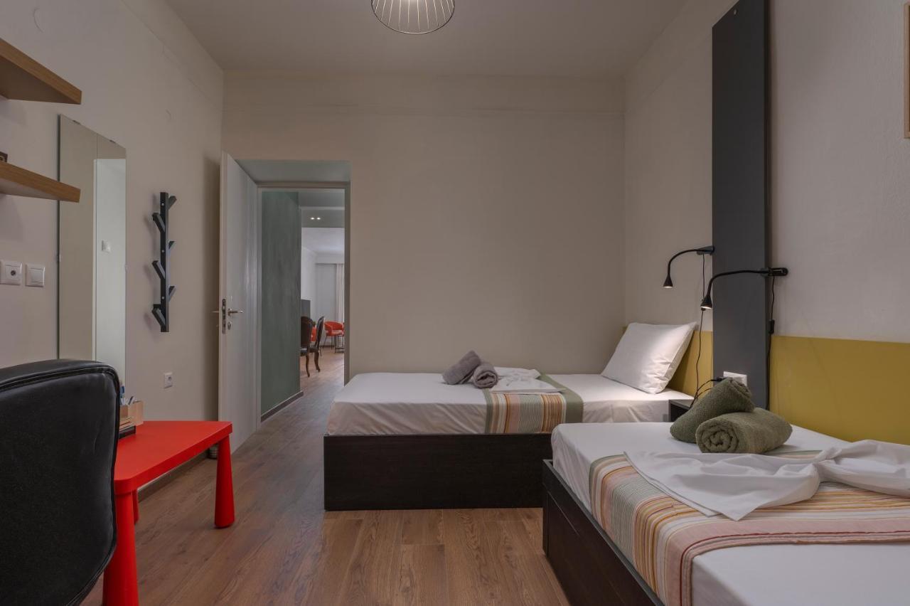 Estia Thessaloniki Apartment, Cozy, Spacious, Sunny, 2 Rooms-5 Beds Exterior photo