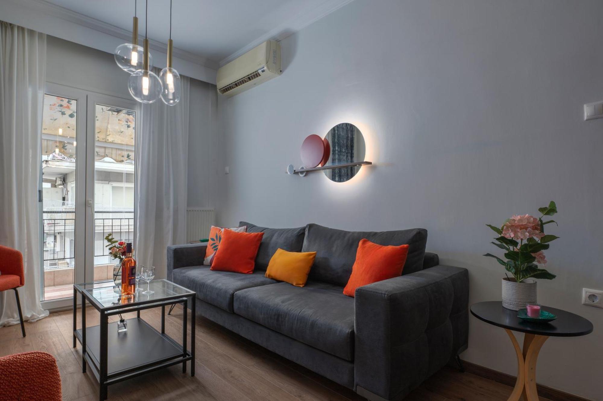 Estia Thessaloniki Apartment, Cozy, Spacious, Sunny, 2 Rooms-5 Beds Exterior photo